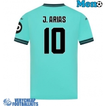 Wolves Jhon Arias #10 Replica Away Shirt 2025-26 Short Sleeve